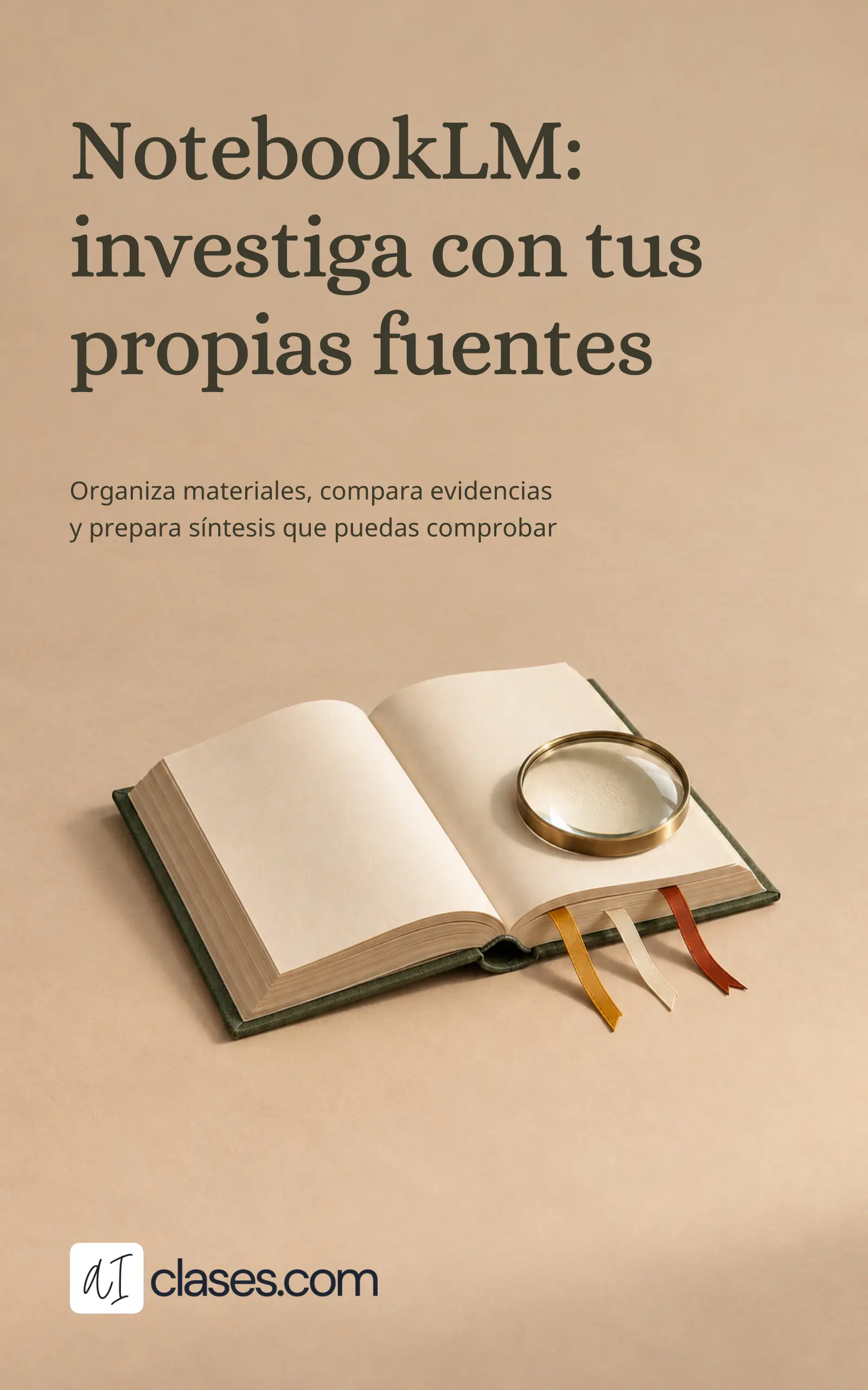 NotebookLM: investiga con tus propias fuentes