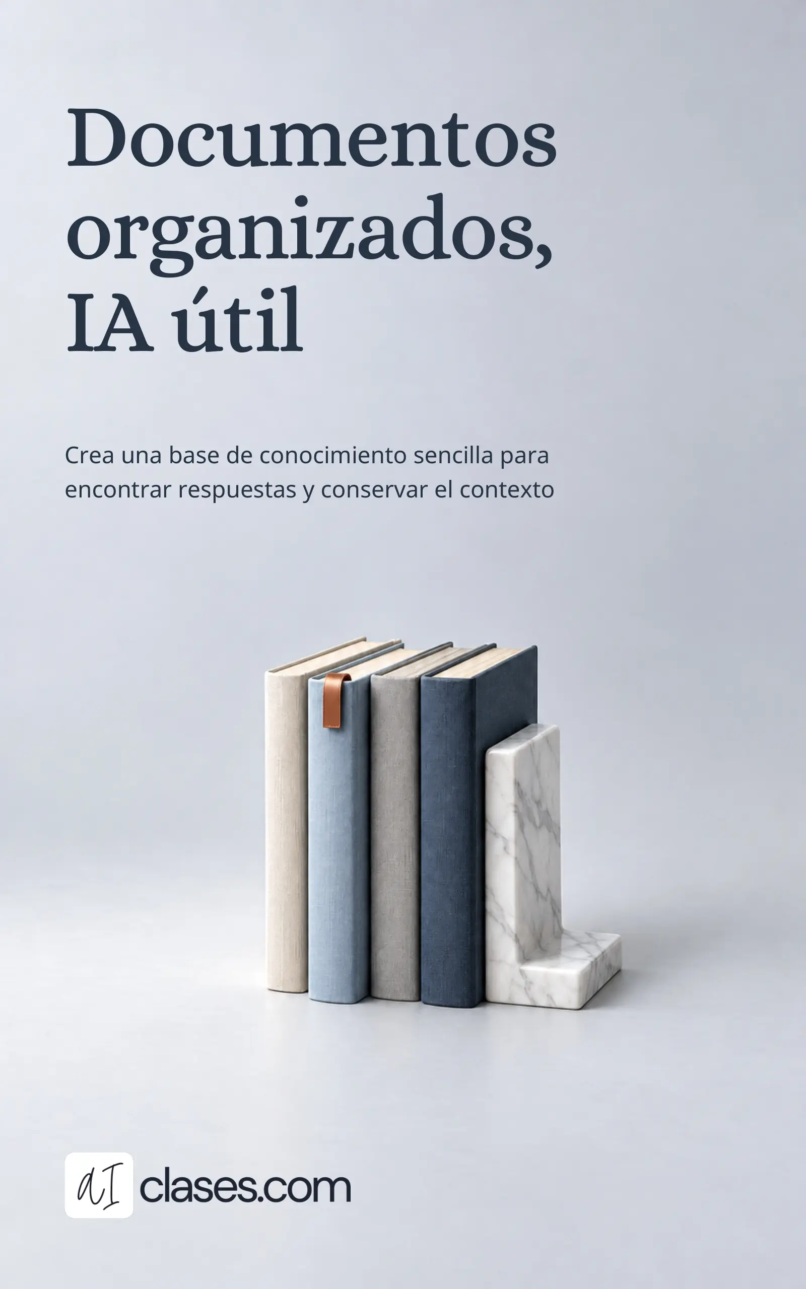 Documentos organizados, IA útil