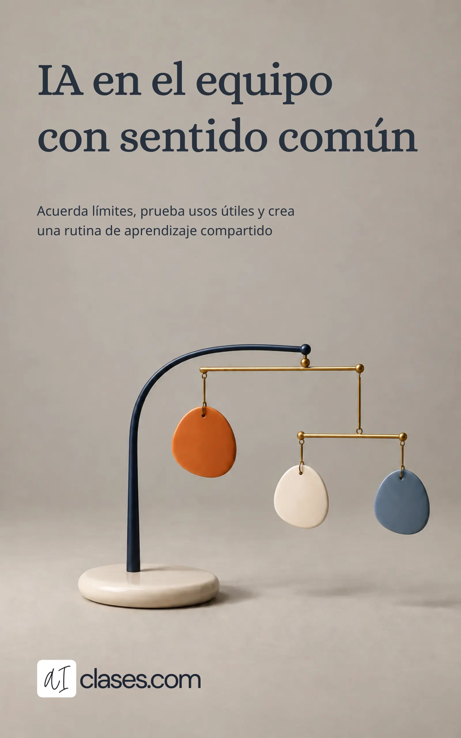 IA en el equipo con sentido común