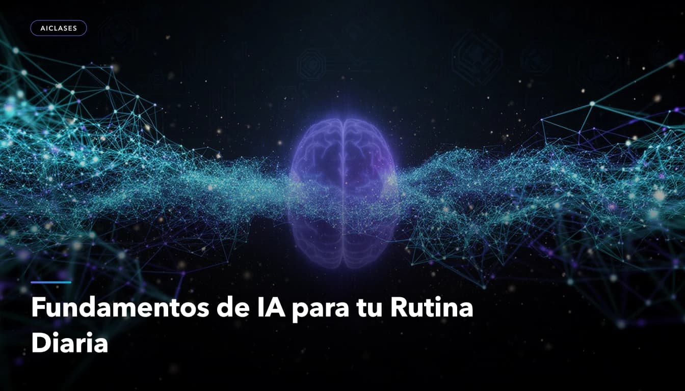 Fundamentos de IA para tu Rutina Diaria