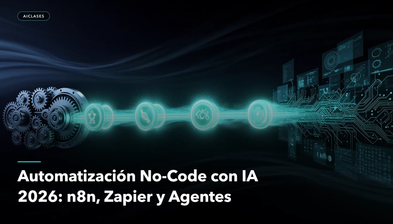 Automatización No-Code con IA 2026: n8n, Zapier y Agentes