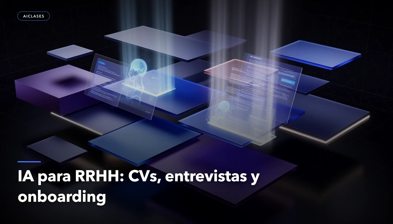 IA para RRHH: CVs, entrevistas y onboarding