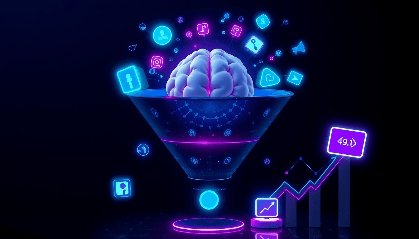 Marketing con IA: contenido, ads y funnels que convierten