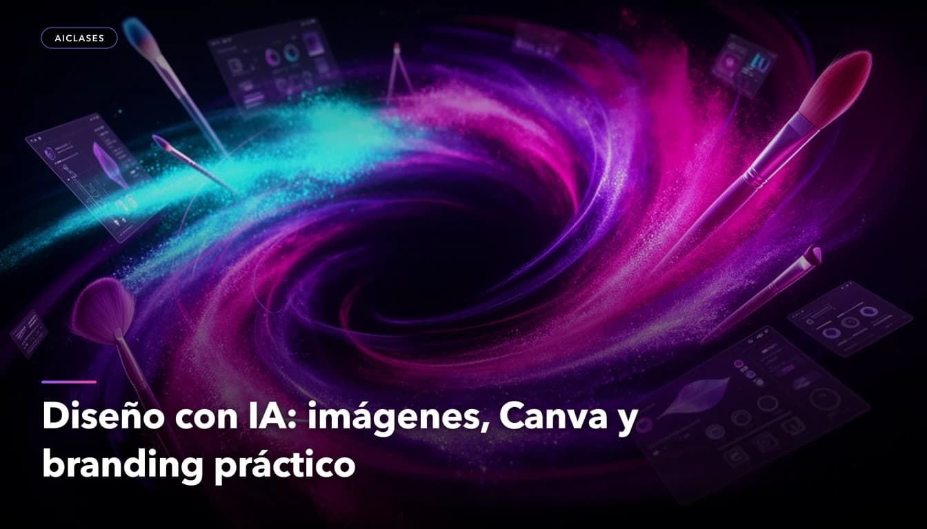 Diseño con IA: imágenes, Canva y branding práctico