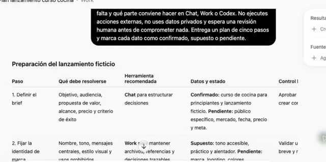 Arranque en Work