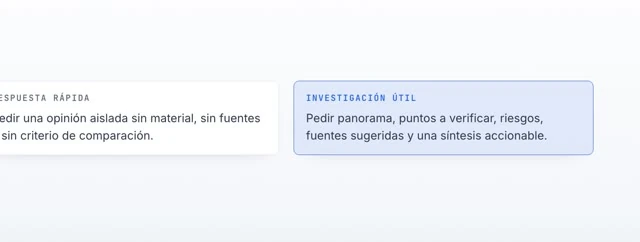 Gemini: investigar, contrastar y conectar información