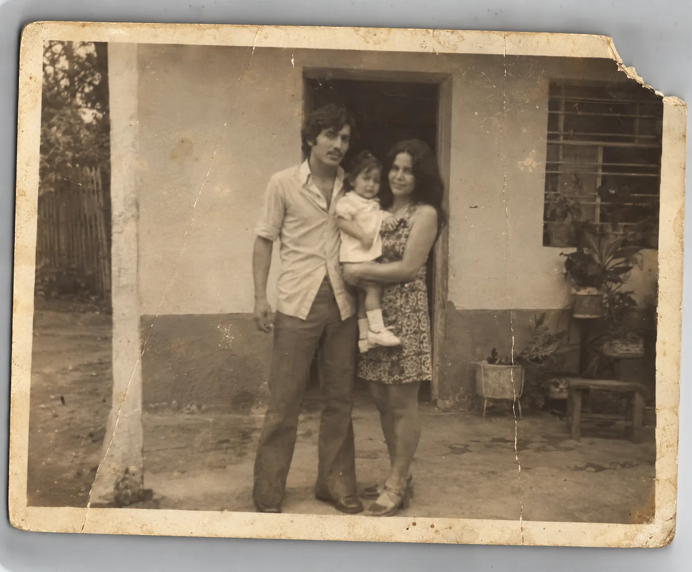 Antes: Una foto de 1975