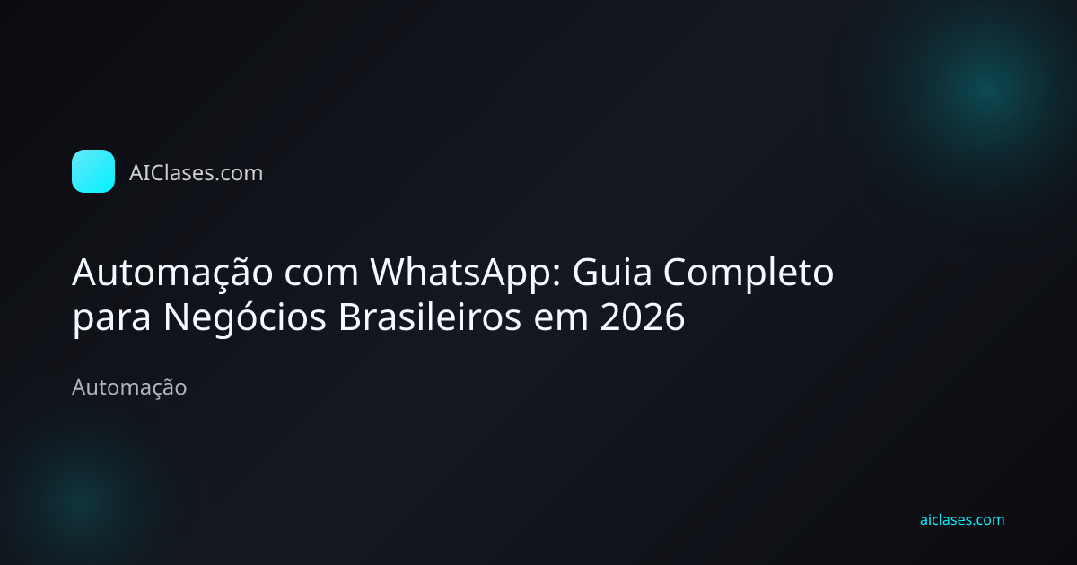 Empreendedor brasileiro automatizando WhatsApp para negócios