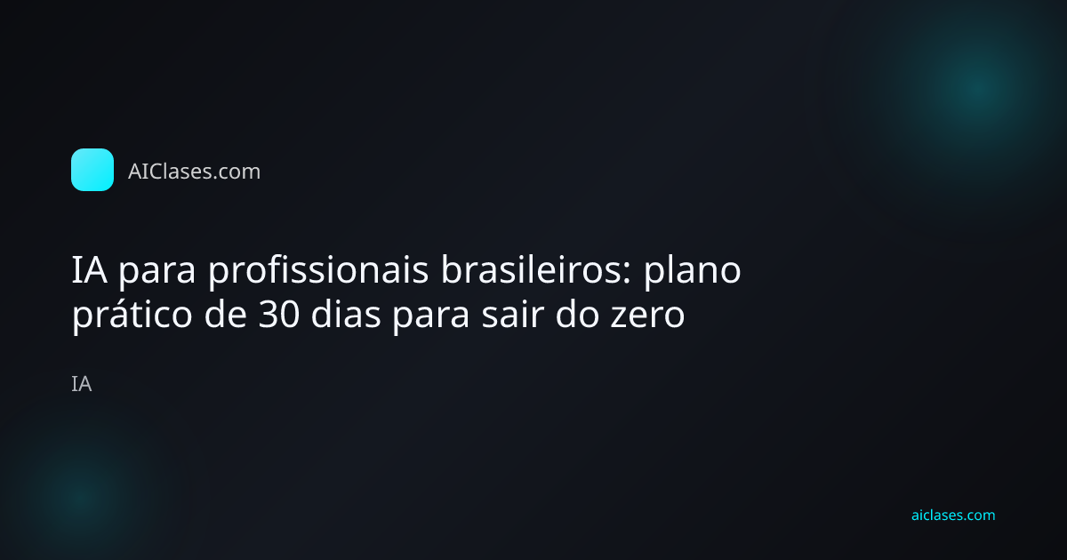 Profissional brasileiro usando inteligência artificial no laptop em escritório moderno